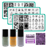 Ghoulish Gardener: Nail Stamping Bundle