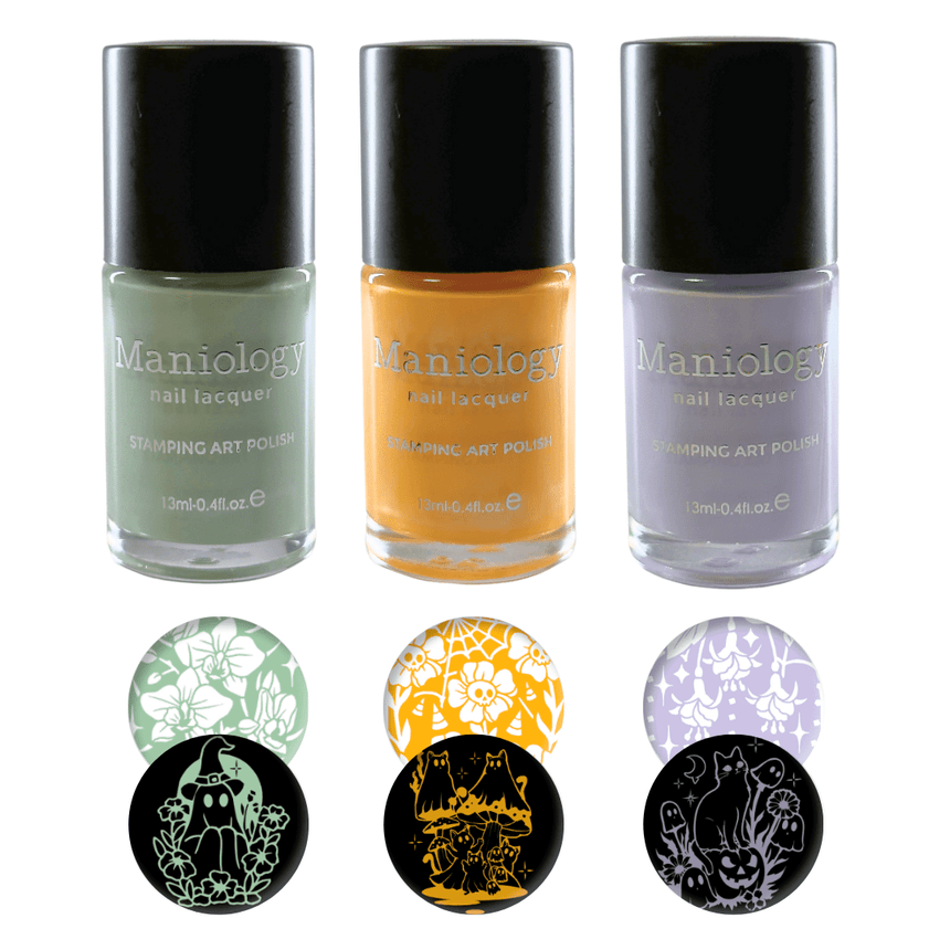 Ghoulish Gardener: Nail Stamping Bundle