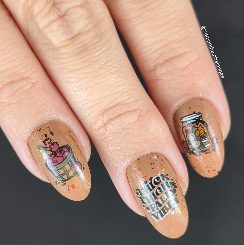 Give Thanks (M536) - Nail Stamping Plate