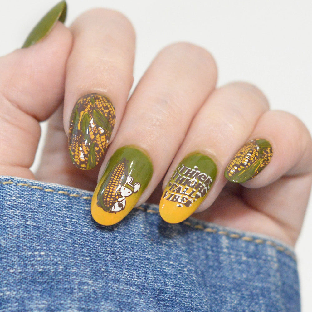 Give Thanks (M536) - Nail Stamping Plate