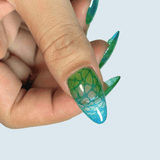Glass Art (M718) - Nail Stamping Plate
