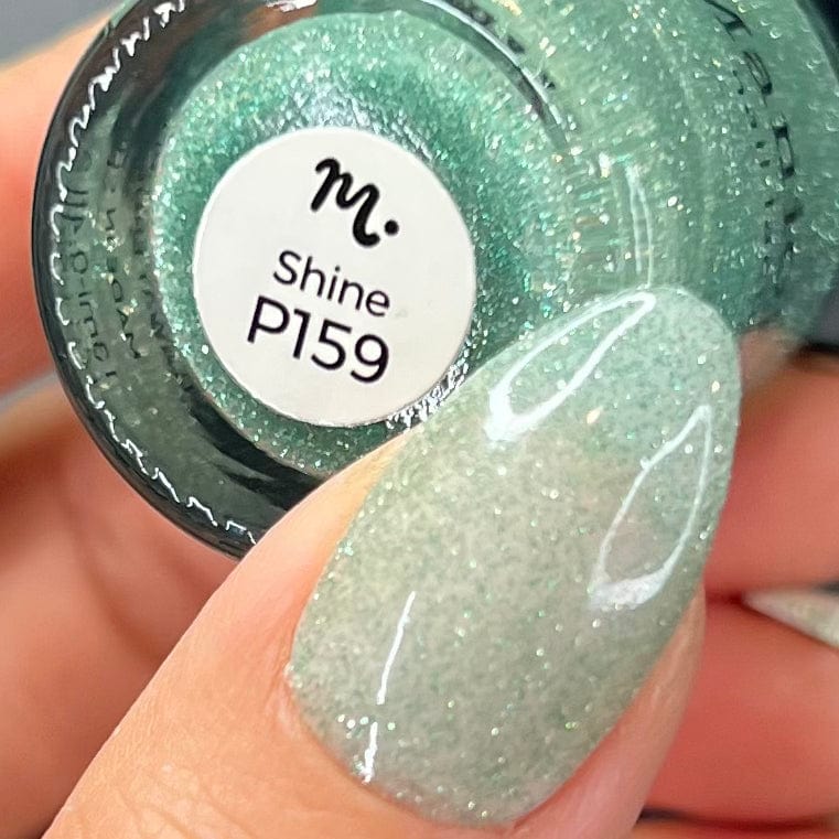 Glitter Bomb: Shine (P159) - Green Reflective Glitter Nail Polish