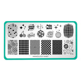 Glitz and Glimmer (M467) - Nail Stamping Plate