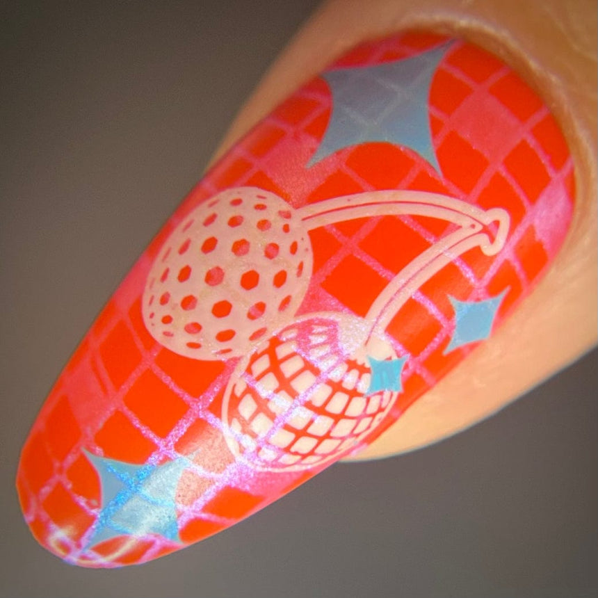 Glitz and Glimmer (M467) - Nail Stamping Plate