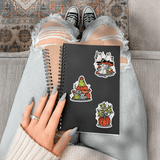 Gloomy Halloween - 3pc Vinyl Sticker Set