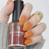 Gloss & Grain: Golden Resin (P186) - Caramel Sheer Tint Nail Polish