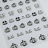 Glowing Gourds (MS-139) - Nail Art Sticker