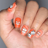 Glowing Gourds (MS-139) - Nail Art Sticker