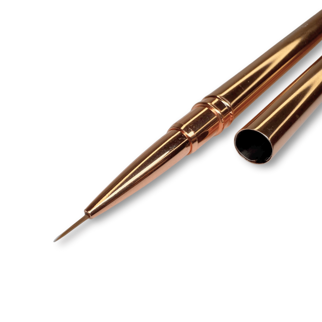 Pincel de Detalle Rose Gold