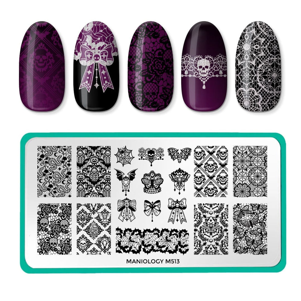 Gothic Gala (M513) - Nail Stamping Plate