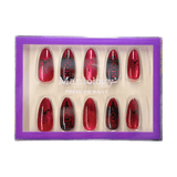 Gothic Glamour Press On Nails - Medium Almond