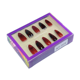 Gothic Glamour Press On Nails - Medium Almond