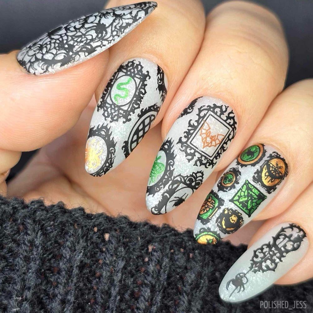 Gothic Grandeur (M515) - Nail Stamping Plate