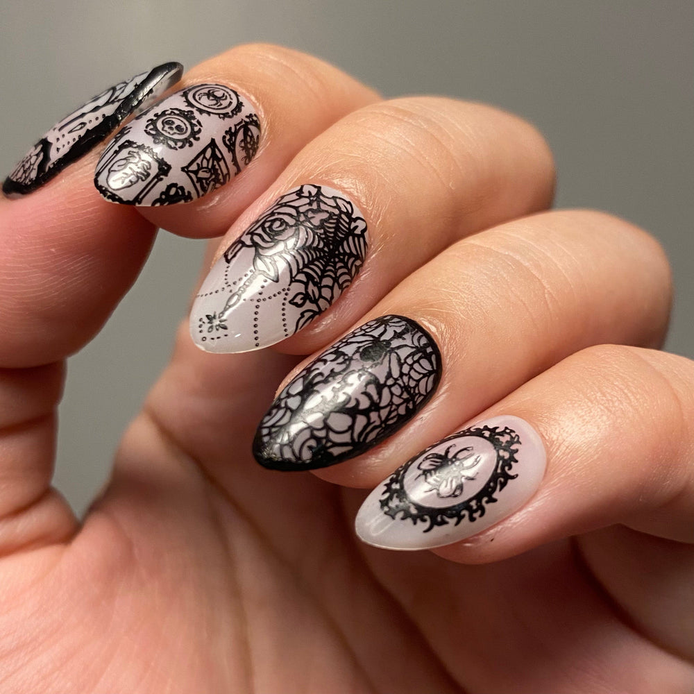 Gothic Grandeur (M515) - Nail Stamping Plate