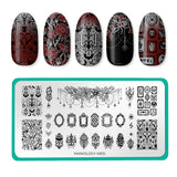 Gothic Halloween (M513-M517) - Set of 5 Nail Stamping Plates