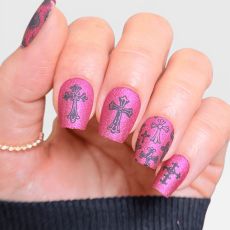 Gothica (M729) - Nail Stamping Plate