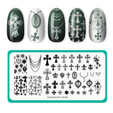 Gothica (M729) - Nail Stamping Plate