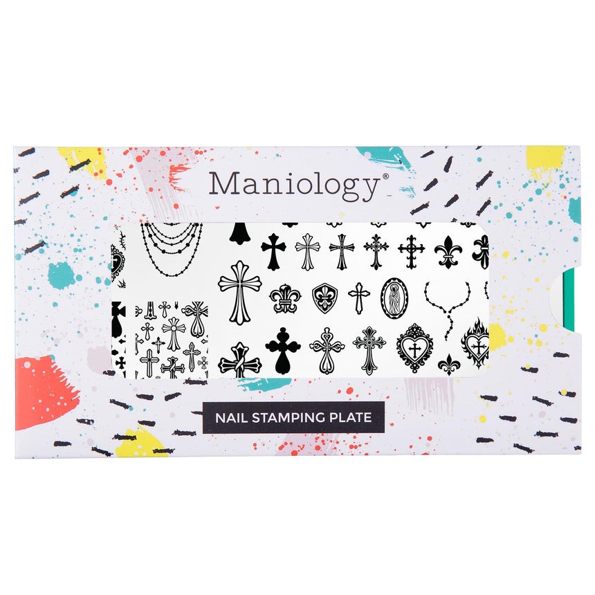 Gothica (M729) - Nail Stamping Plate