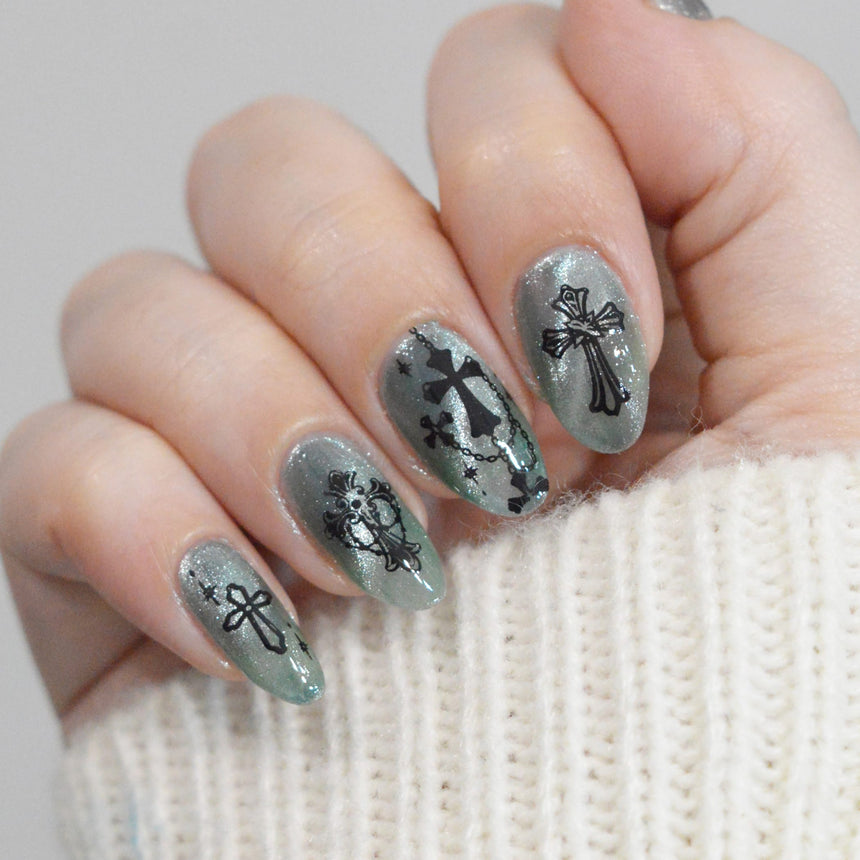 Gothica (M729) - Nail Stamping Plate