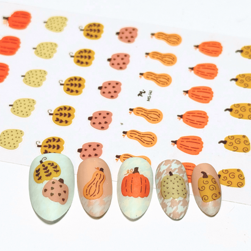 Gourd Vibes (MS-141) - Nail Art Sticker