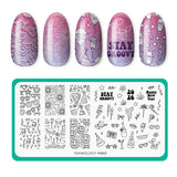 Groovy NY (M669) - Nail Stamping Plate