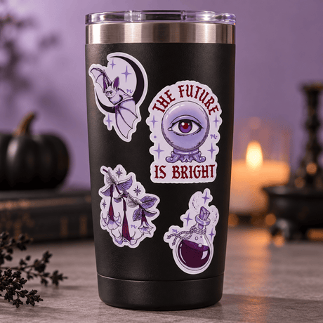 Halloween Spells- 5pc Vinyl Sticker Set