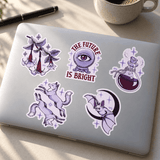 Halloween Spells- 5pc Vinyl Sticker Set
