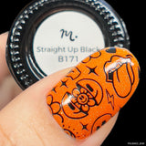 Happy Face Nails (M439) - Nail Stamping Plate