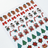 Happy Holidays (MS-117) - Nail Art Sticker