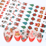 Happy Holidays (MS-117) - Nail Art Sticker