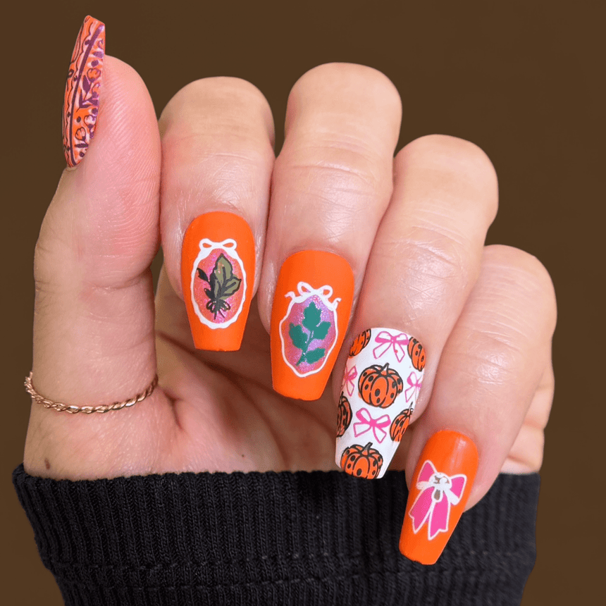 Harvest Pictures (M651) - Nail Stamping Plate