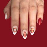 Heart to Heart (M697) - Nail Stamping Plate