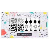 Heart to Heart (M697) - Nail Stamping Plate