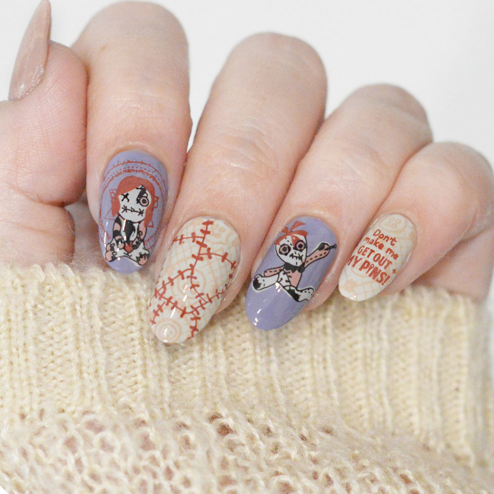 Hella Voodoo (M519) - Nail Stamping Plate