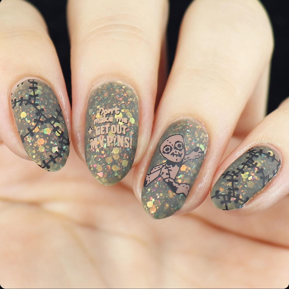 Hella Voodoo (M519) - Nail Stamping Plate