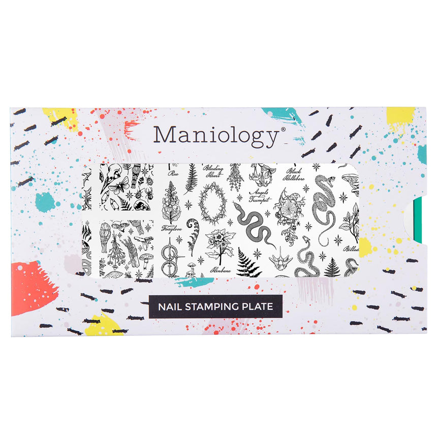 Herbarium (M720) - Nail Stamping Plate