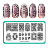 Heritage Lace (M687) - Nail Stamping Plate