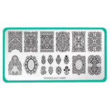 Heritage Lace (M687) - Nail Stamping Plate