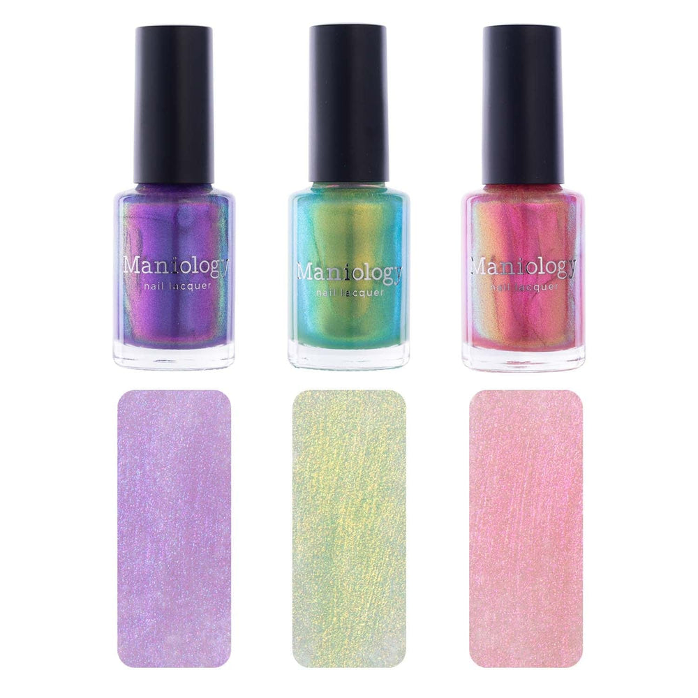 High Tide: 3-Piece Shimmering Jellies Nail Polish Set