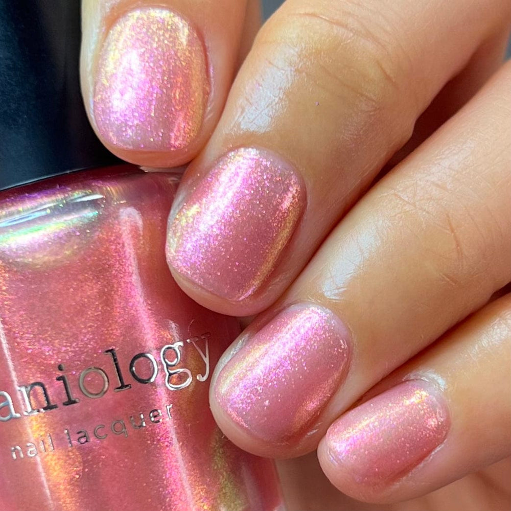 High Tide: Little Fish (P165) - Pink Shimmering Jellies Nail Polish