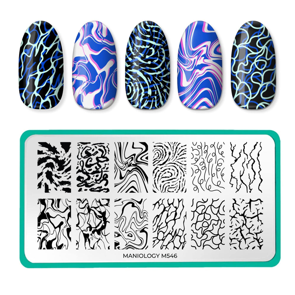 High Voltage (M546) - Nail Stamping Plate