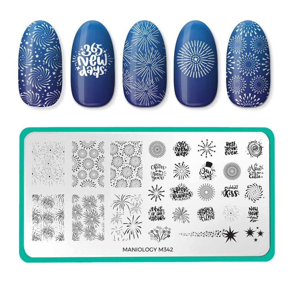 Holiday Cheer: Set of 3 Nail Stamping Plates