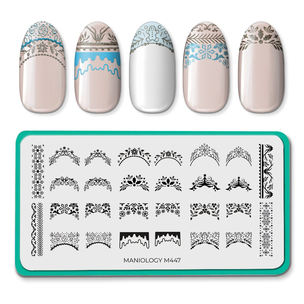 Holiday Cheer: Set of 3 Nail Stamping Plates