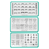 Holiday Cheer: Set of 3 Nail Stamping Plates