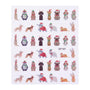 Holiday Furries (DP187) - Nail Art Sticker Sheet