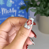 Holiday Greetings (M636) - Nail Stamping Plate