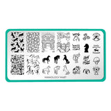 Giddy Up (M487) - Nail Stamping Plate