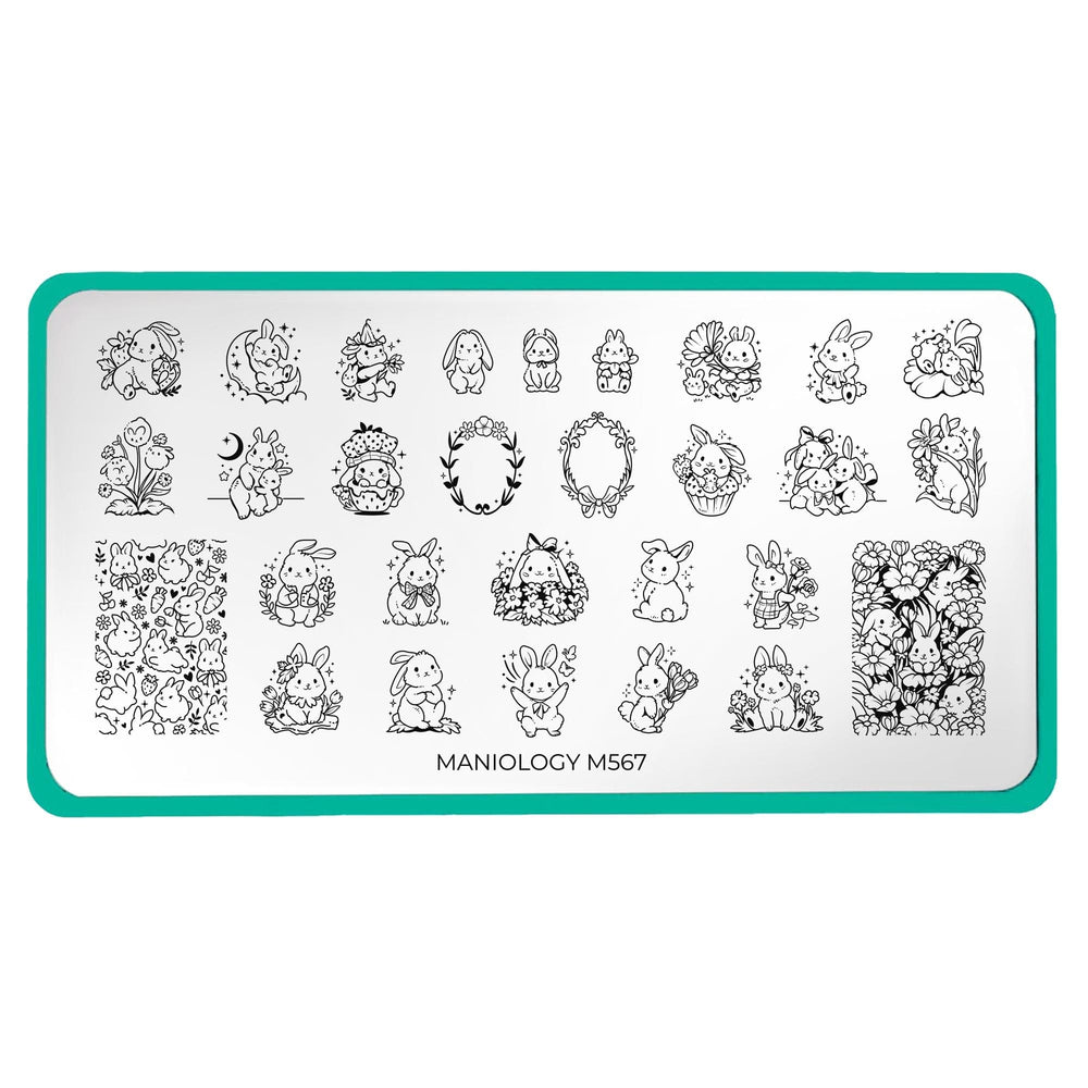 Hunny Buns (M567) - Nail Stamping Plate