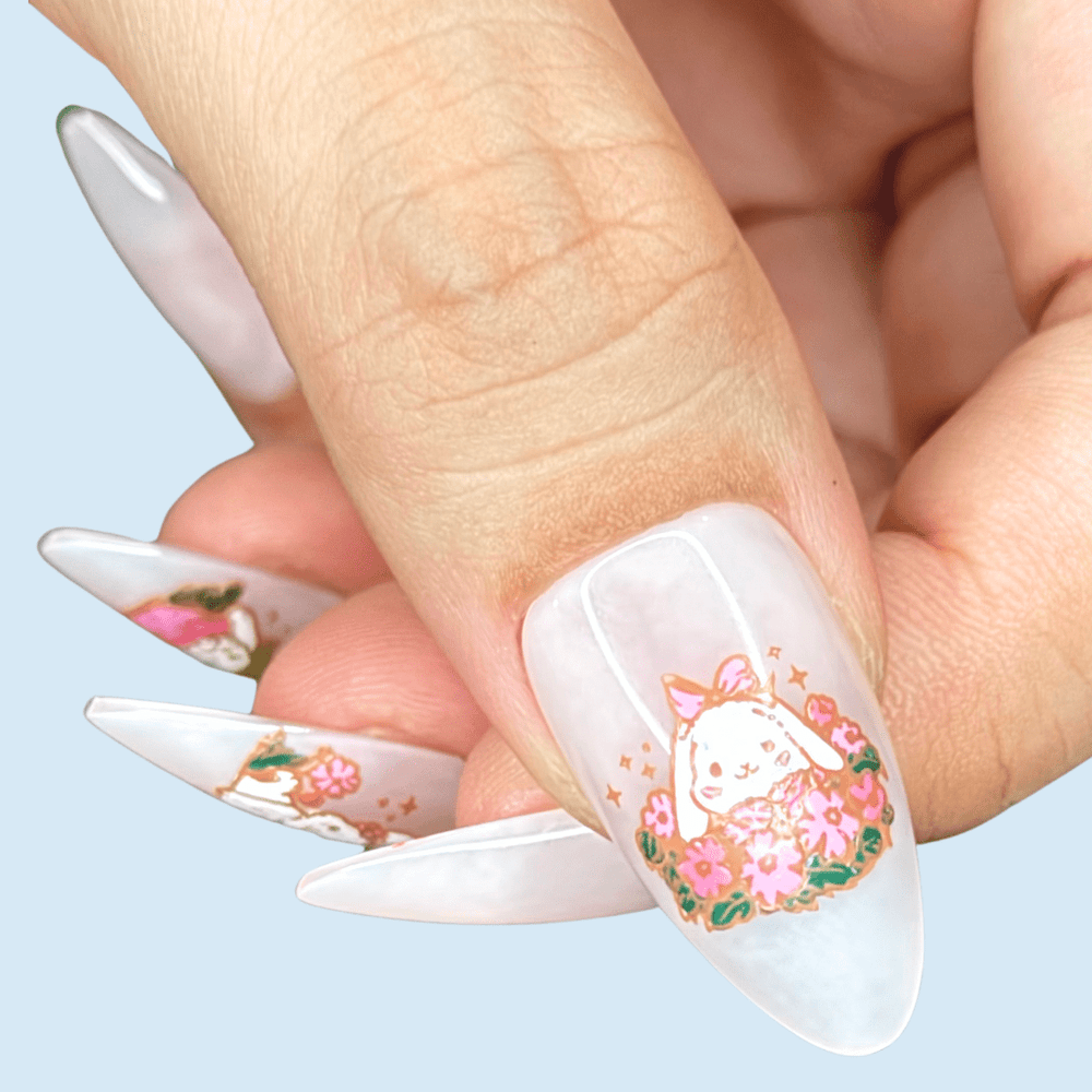 Hunny Buns (M567) - Nail Stamping Plate