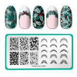 Ice Garden (M637) - Nail Stamping Plate